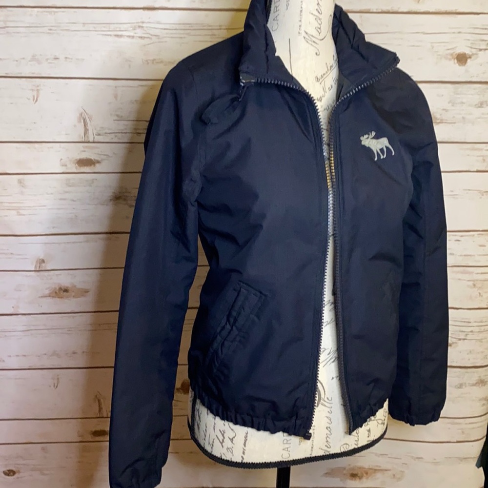 Abercrombie Kids Girls Navy Jacket - Size L